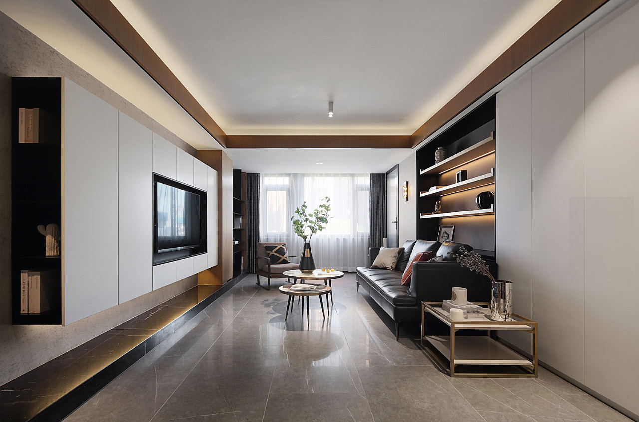 現(xiàn)代輕奢風(fēng)格定制案例