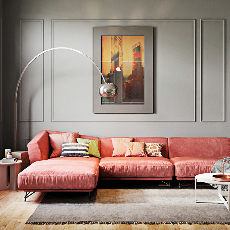 北歐風(fēng)格高級(jí)灰搭配純色系