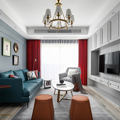 簡(jiǎn)美輕奢風(fēng)格定制案例