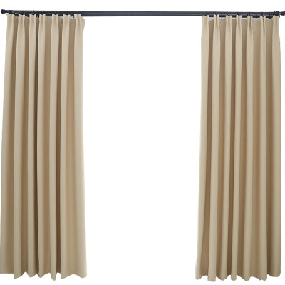 現(xiàn)代簡(jiǎn)約純色高精密加厚窗簾