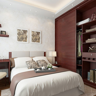 經(jīng)典百葉中式風(fēng)格定制臥室
