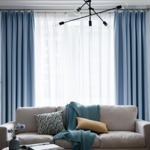 現(xiàn)代簡(jiǎn)約純色高精密加厚窗簾
